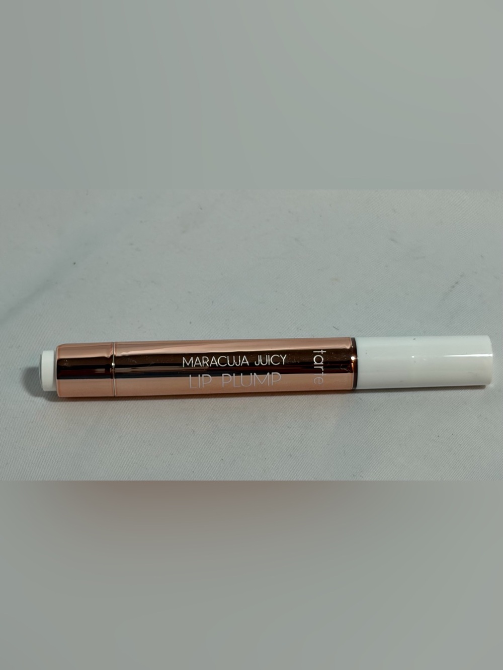 New TARTE Maracuja Juicy Lip Plump In Rose Shimmer Glass